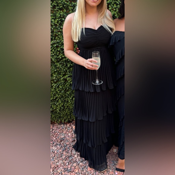 Lulus Seriously Sensational Strapless Dress - Picture 3 of 3